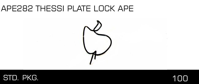 APE282 THESSI PLATE LOCK APE